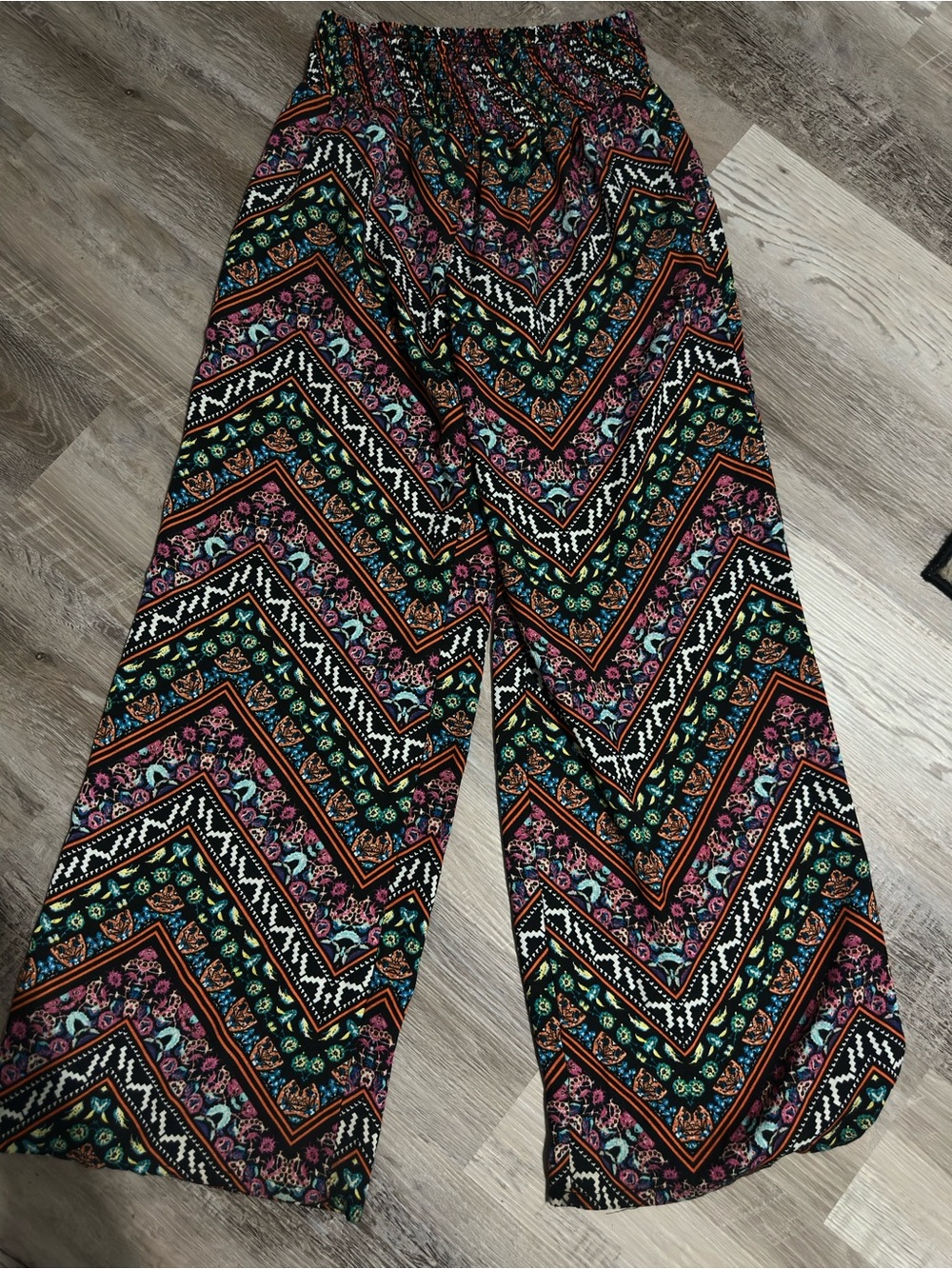 Joe B Wide Leg Printed Palazzo Pants in Multicolor